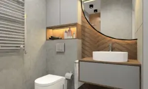 Jak urządzić łazienkę 3,5 m², aby zyskać więcej przestrzeni?