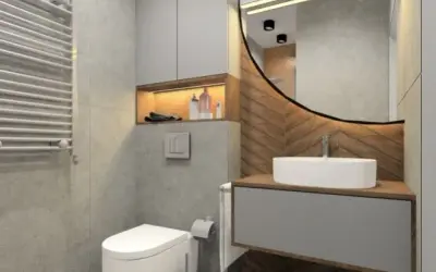 Jak urządzić łazienkę 3,5 m², aby zyskać więcej przestrzeni?